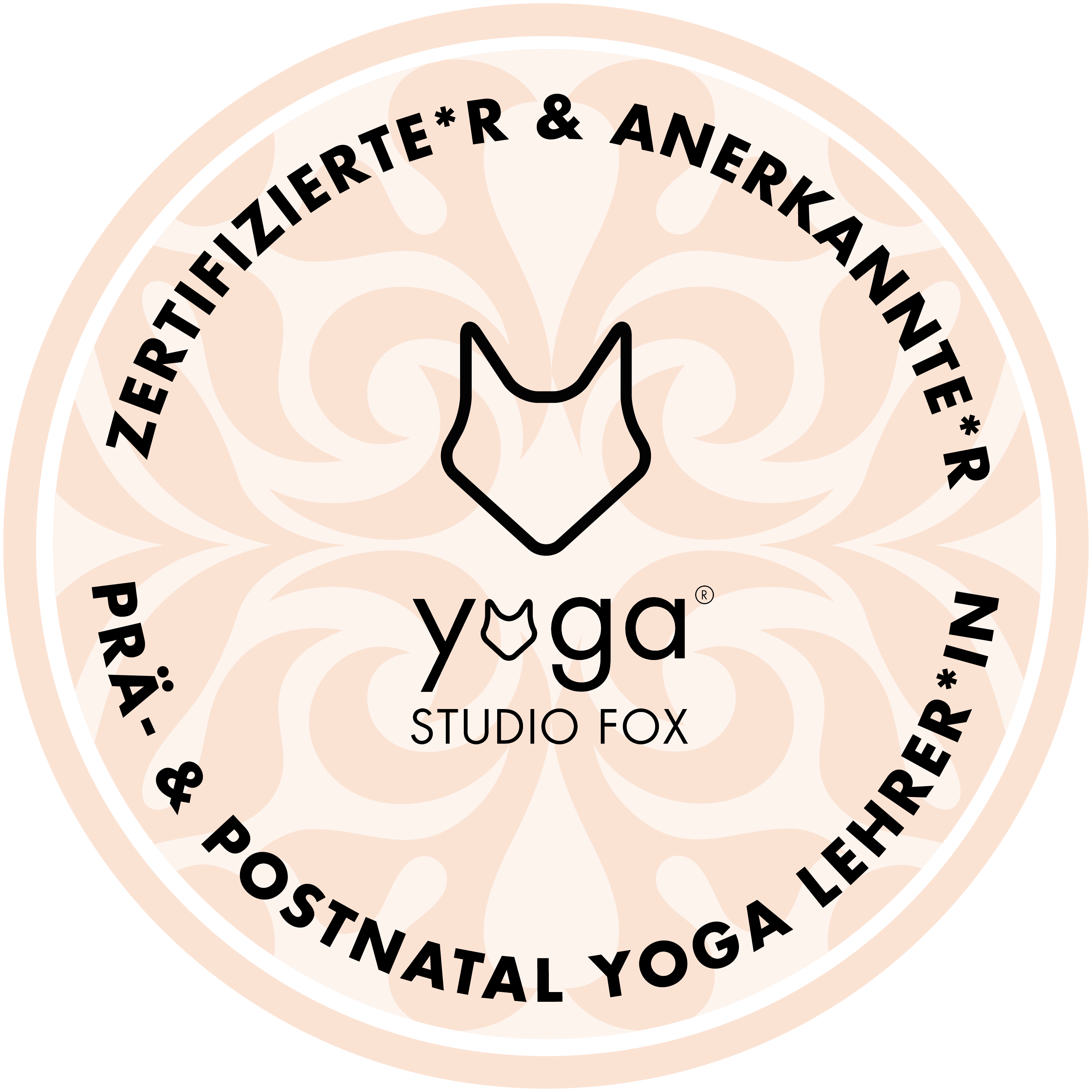 YogaStudioFox Zertifikat Pränatal Postnatal Yoga